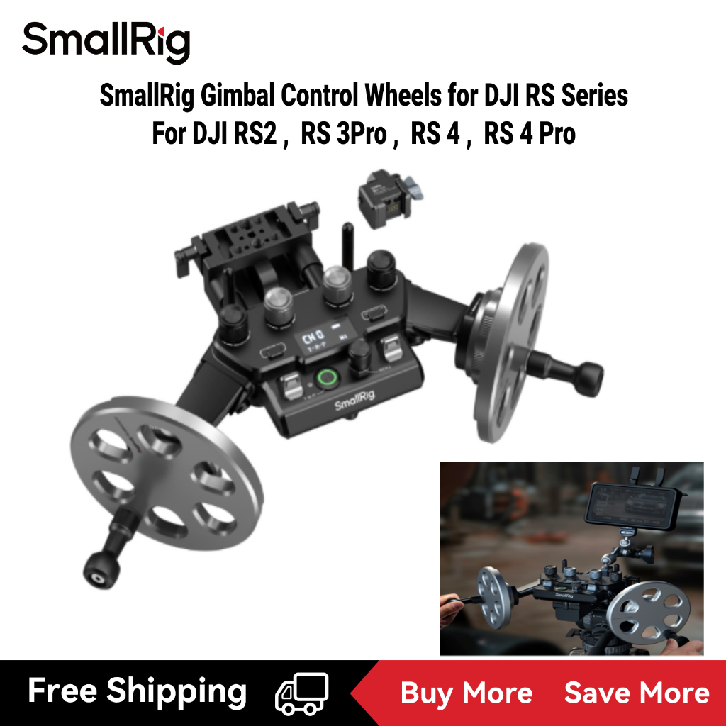 Rodas De Controle De Cardan SmallRig Para DJI RS 4/Pro 3Pro/RS2 # 4525