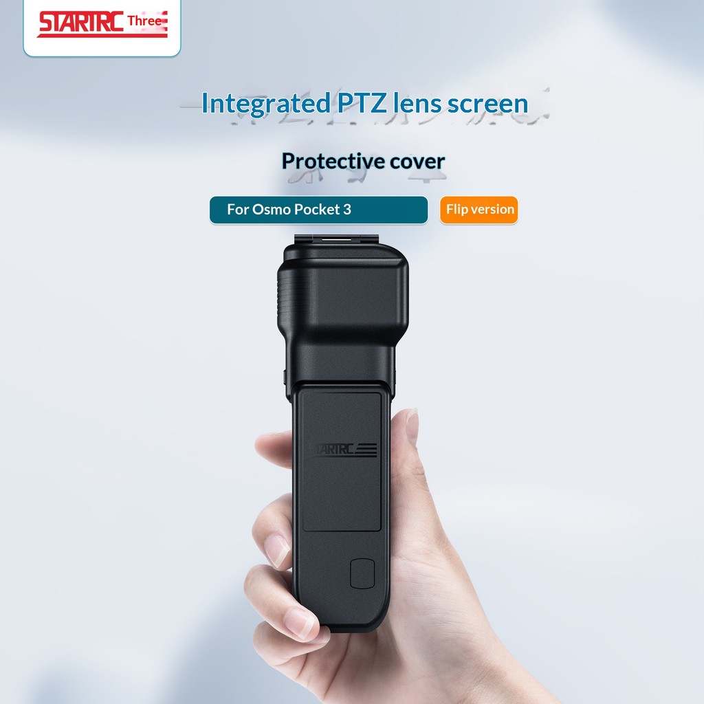 STARTRC Adequado para DJI OSMO POCKET 3 Capa protetora de cardan dedicada resistente a choques e arranhões Capa protetor