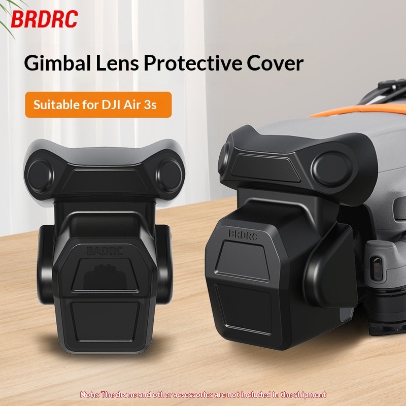 Adequado para DJI ar 3S cardan capa protetora lente capa protetora anti-poeira anti-colisão fivela fixa capa acessórios