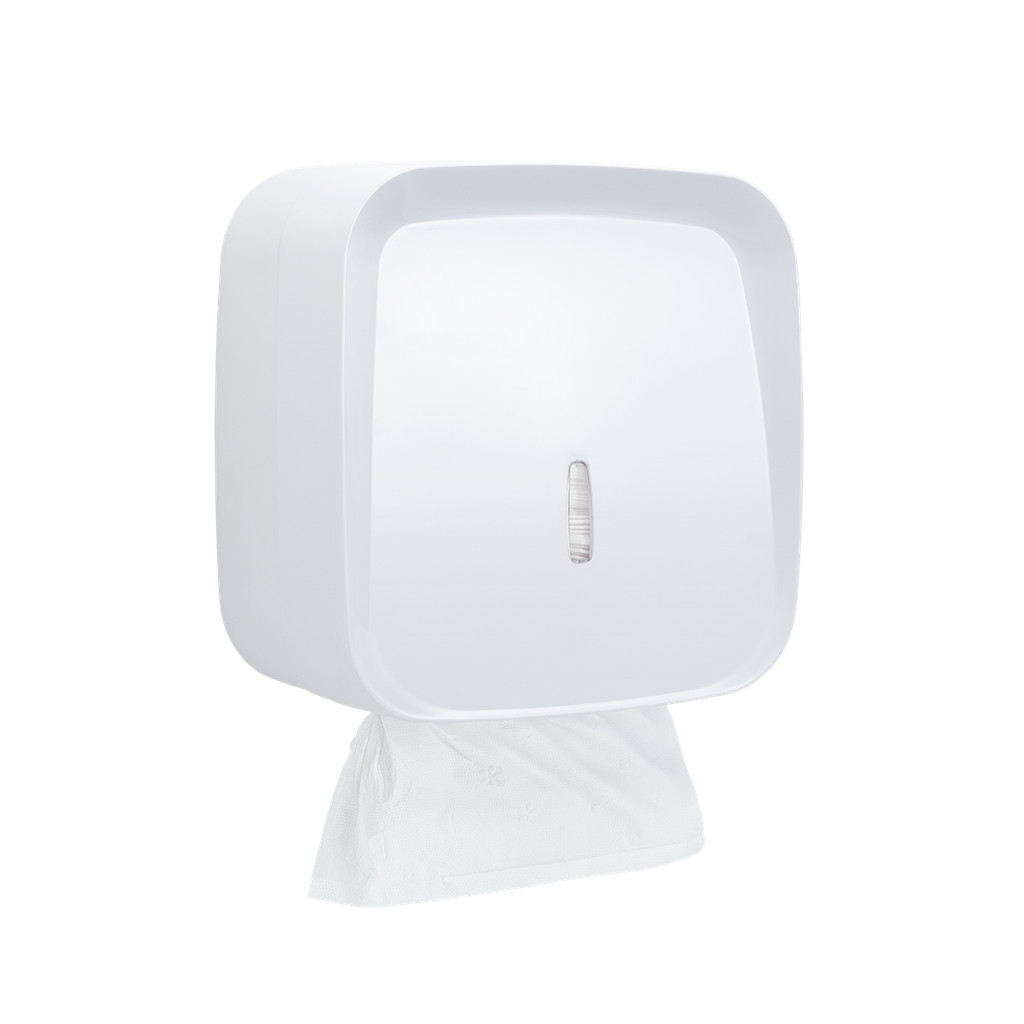 Dispenser Papel Toalha Toalheiro Grande Invoq Cor Branco - Premisse