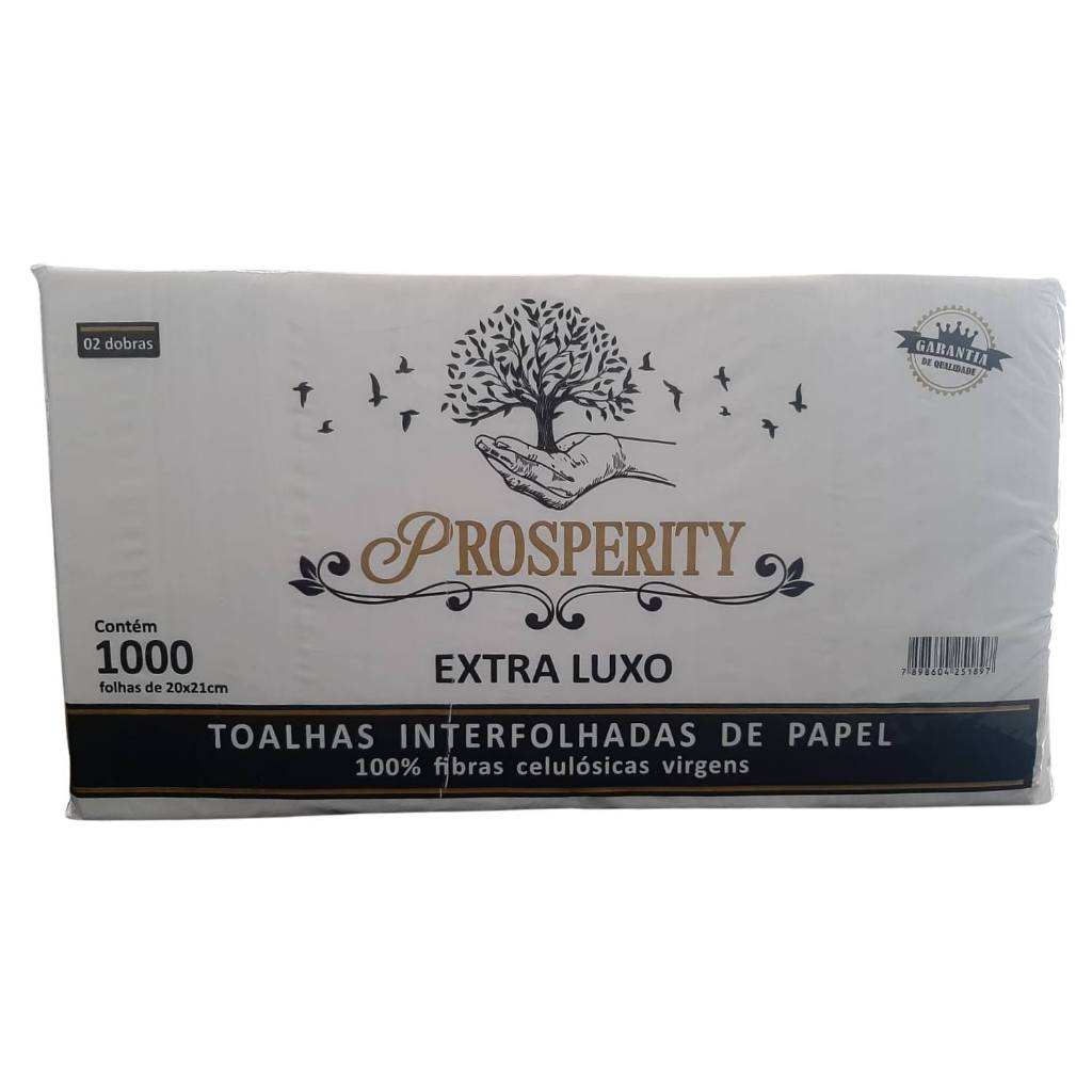 Papel Toalha Interfolhado Extra Luxo Fibras Celulósica O Melhor 1000 Folhas Cada Pacote Escolha Sua Variação