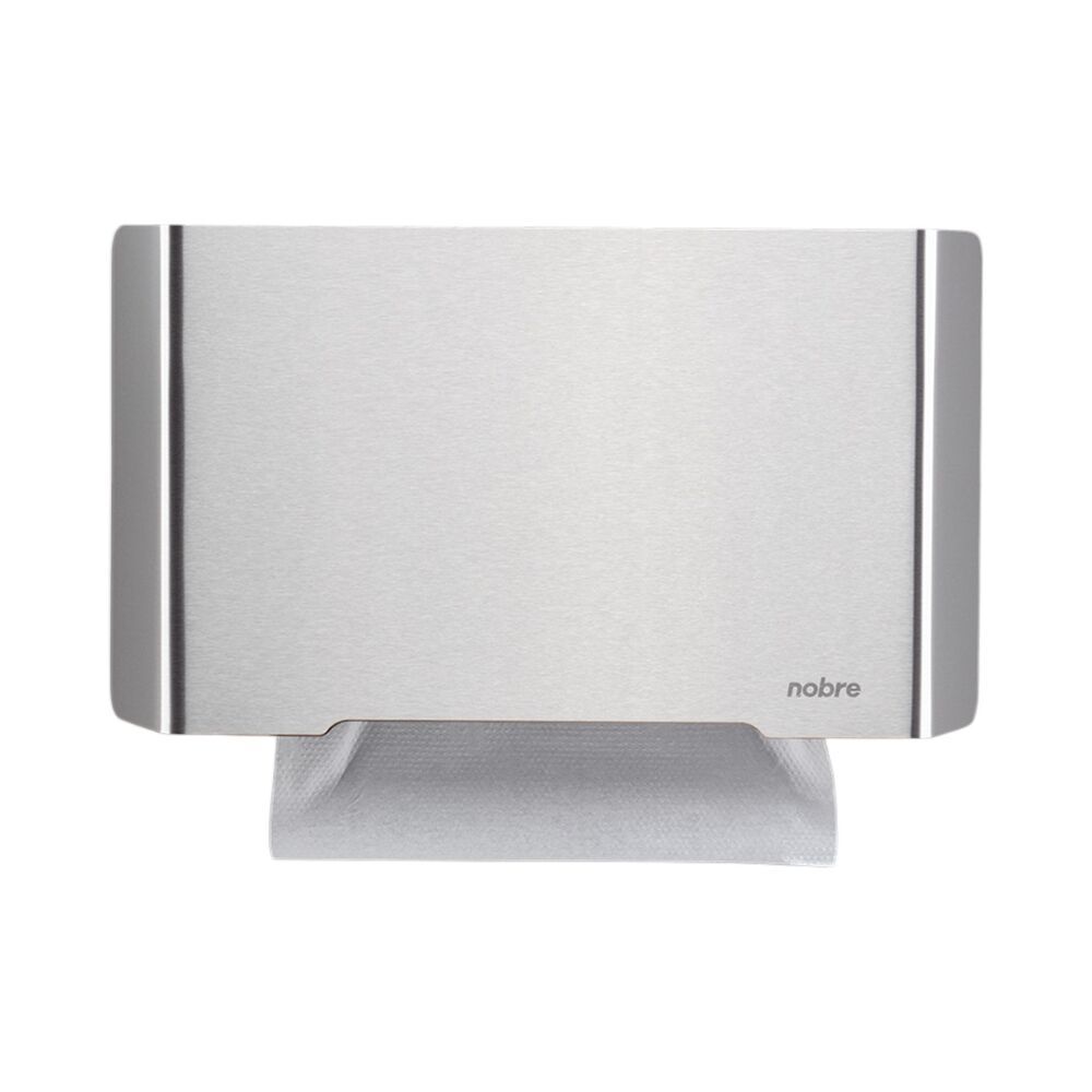 Dispenser para Papel Toalha c Frente em Inox Escovado Select