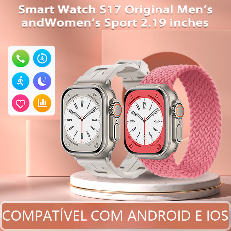 Smartwatch Com Tela IPS De 2.01 Polegadas Bluetooth Chamando Corrida Ritmo Papel De Parede Personalizado Monitoramento D