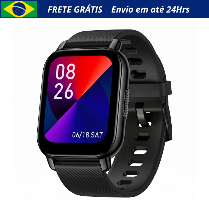 SmartWatch Relógio de Corrida ZeBlaze Btalk Chamadas Monitorar Bluetooth Resistente a água
