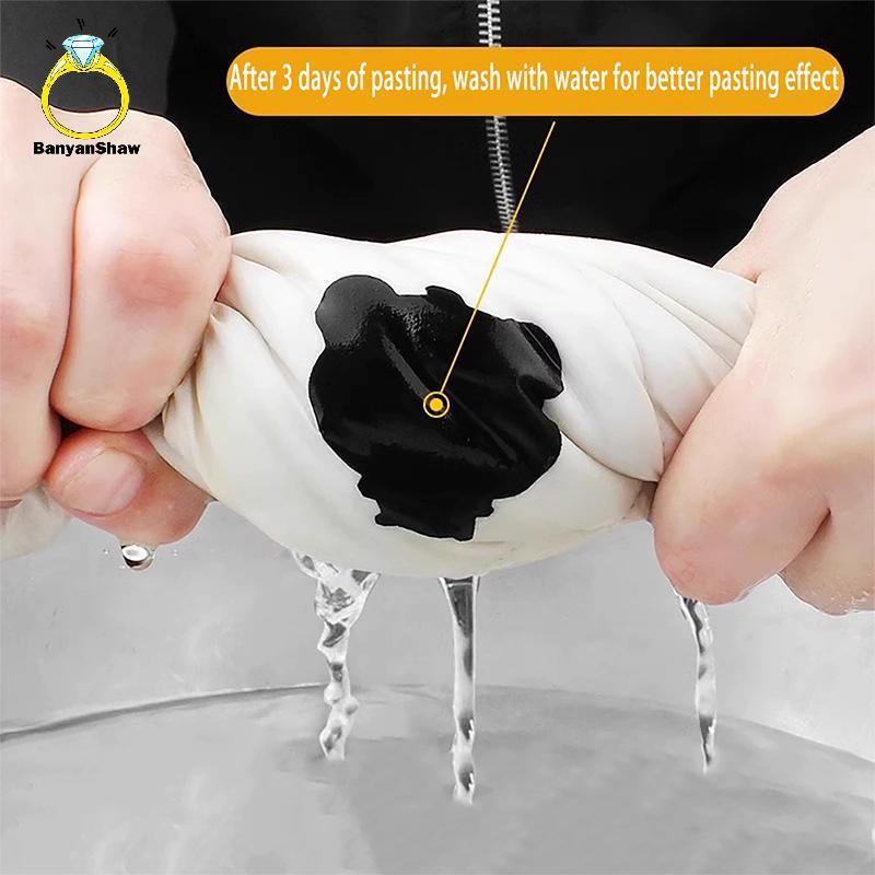 [BANY] Patch De Reparo De Tecido Autoadesivo Universal (2 Peças) – Correção Instantânea Sem Corte Para Jaets E Casacos B