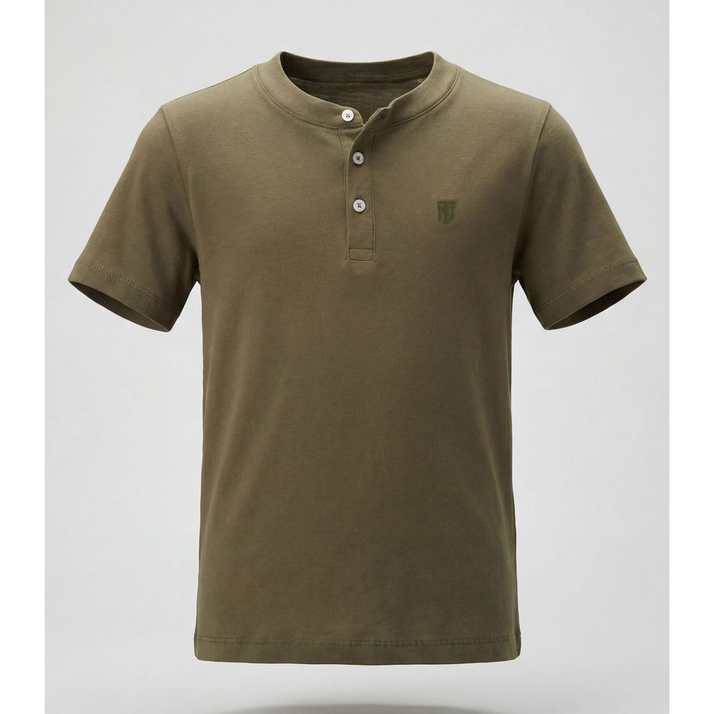Camiseta Meia Malha Masculina Trick Nick Verde