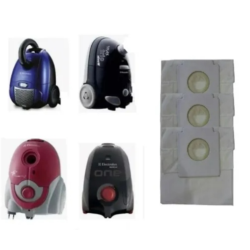 Saco Aspirador de Pó One/Trio/Ingenio Kit Com 3 Unidades