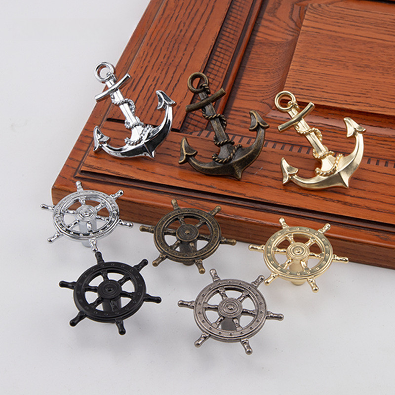 Vintage Drawer Knobs Nautical Style Handle Rustic Cabinet Drawer Pulls
