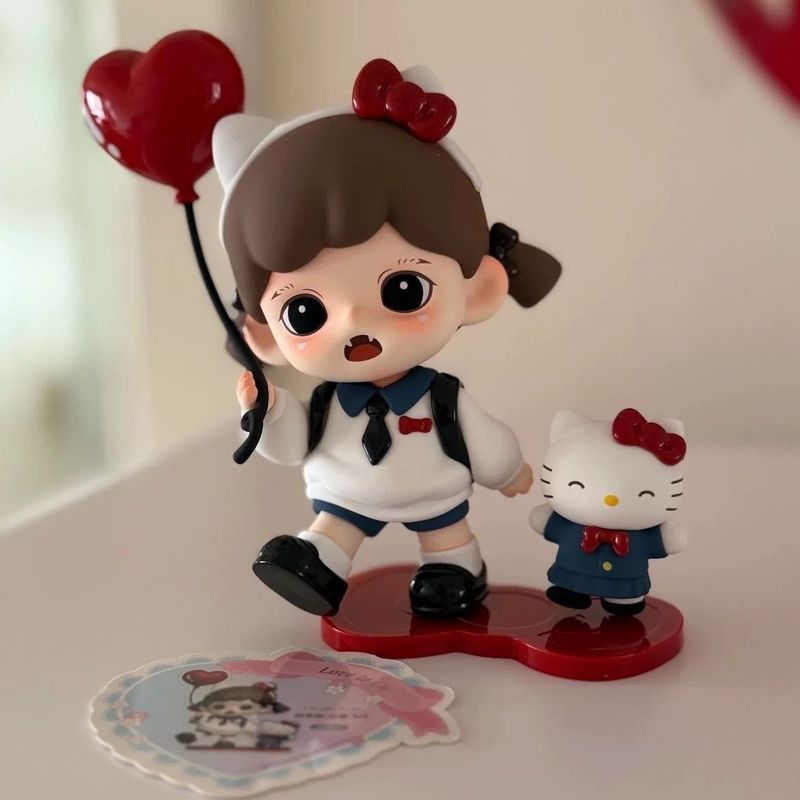 TNTzoraa estilo oculto Roaming Good Time Series Let Love Go Mystery Box Toy Figure Gift Conjunto completo