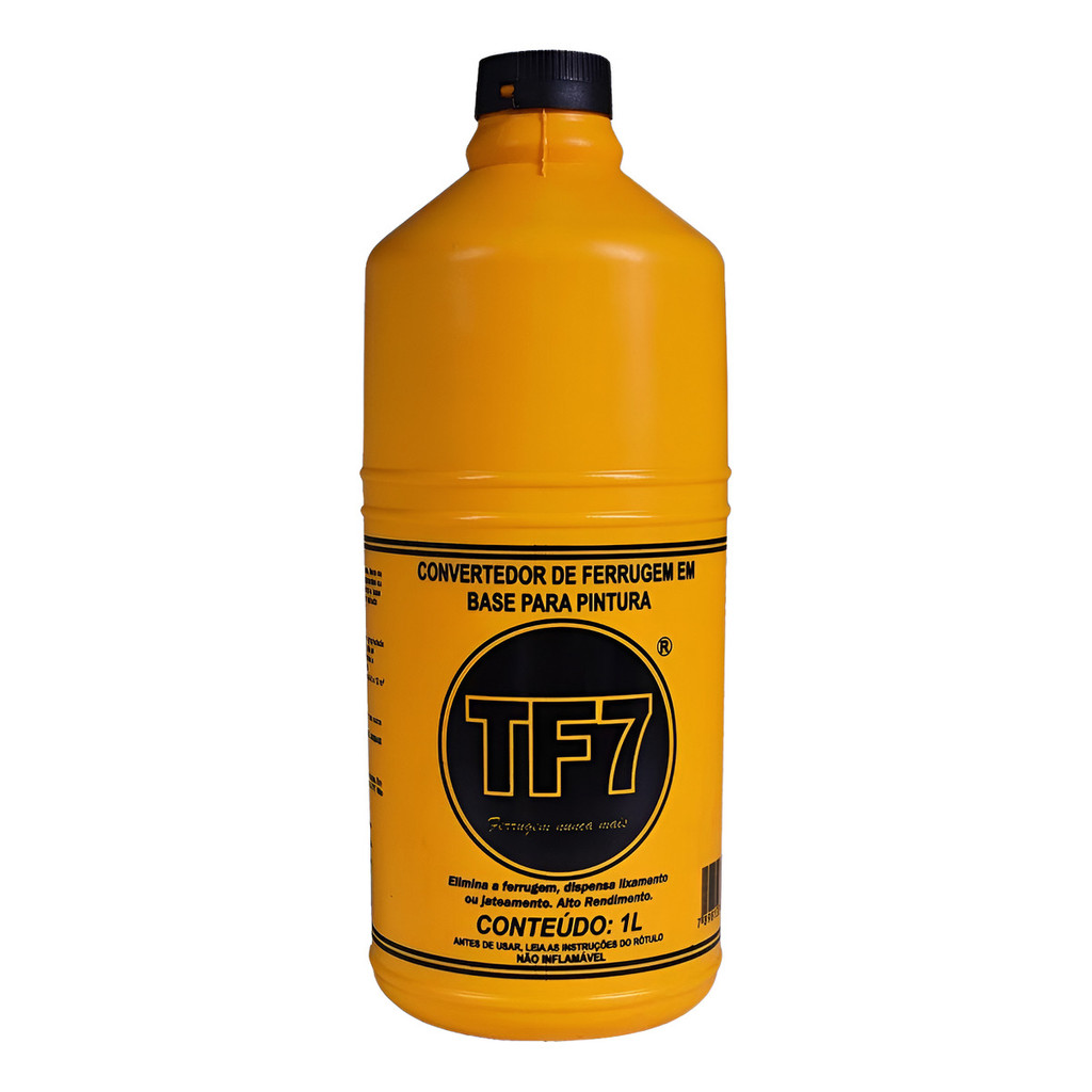 Tf7 Conversor De Ferrugem 1l: Recuperação De Metais Oxidados Amarelo