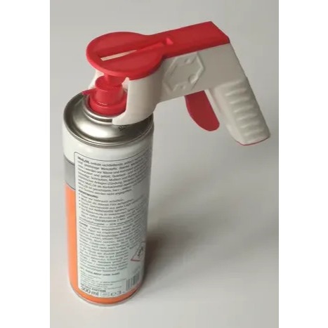 Pistola Aplicadora Para Latas Spray Com Adaptador E Gatilho Tinta Aerosol Uso Geral Universal