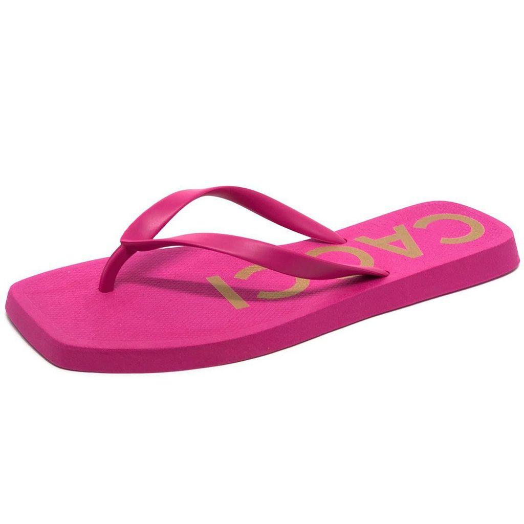Chinelo de Dedo Feminino Quadrado Versátil Conforto Cacci