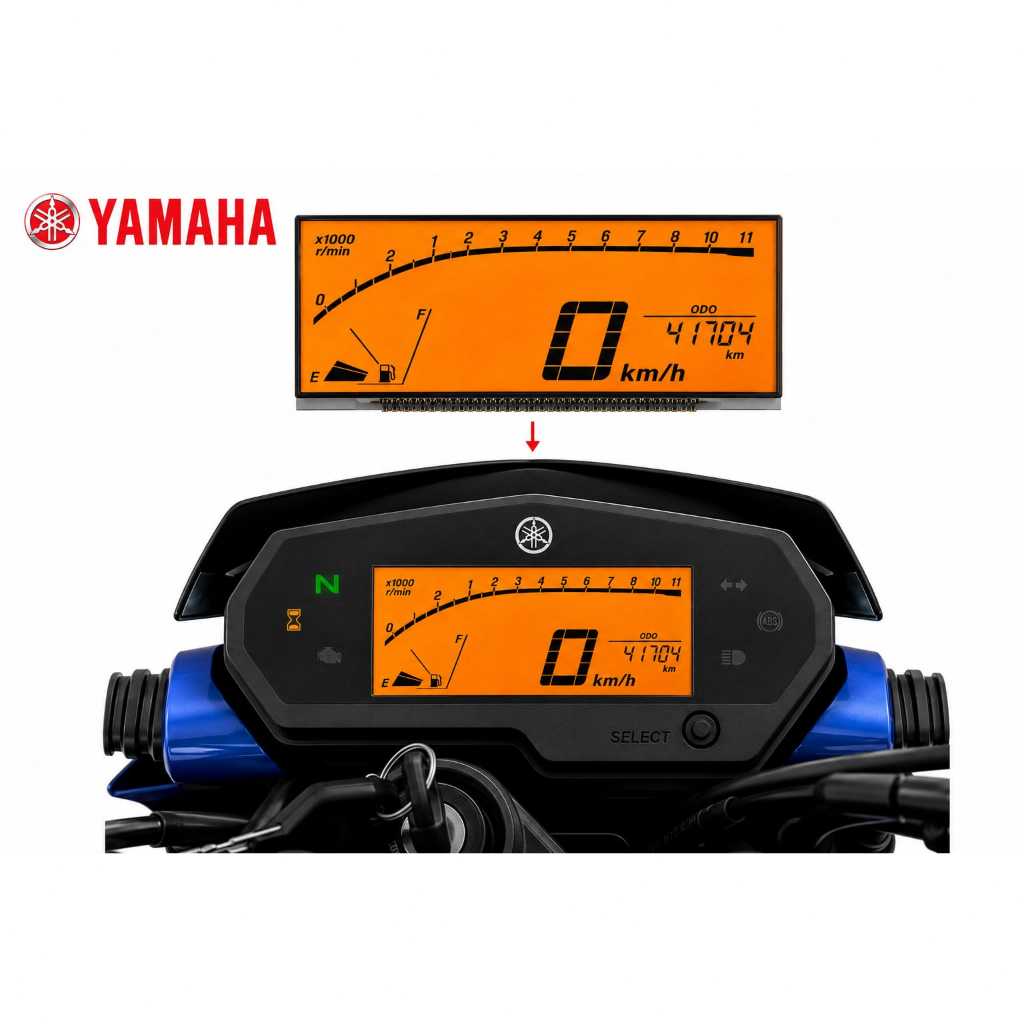 DISPLAY LCD Painel Xtz Lander e Fazer 250 2018\2024