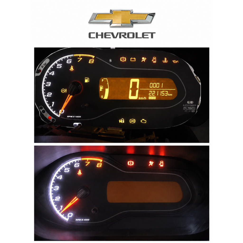 Display Lcd Painel Instrumentos Prisma Onix JOY  LT  2012-2019 ORIGINAL