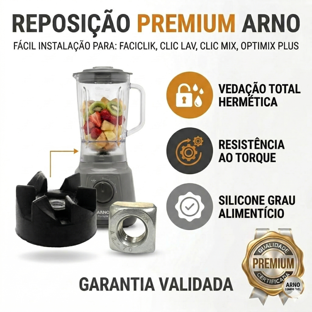 ARRASTE COMPATÍVEL COM A MARCA ARNO FACICLIK/CLIC LAV/CLIC MIX/OPTIMIX PLUS/PHILCO