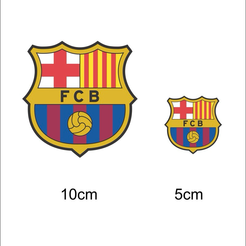 Emblema Barcelona adesivo termocolante para tecidos