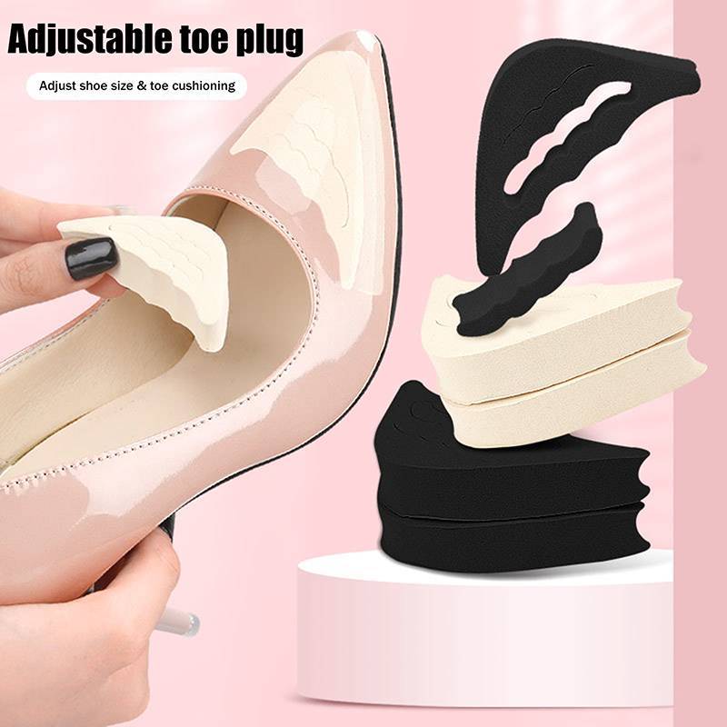 NEEW Memory Foam Toe Plug Meias Palmilhas Macias Inserção De Enchimento De Esponja De Dedo Do Pé Reutilizável Para Sapat