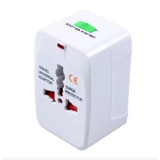 Adaptador Tomada Universal Uk Europa Asia Brasil Australia Londres Usa Brazil 110/220 Viagem Bivolt