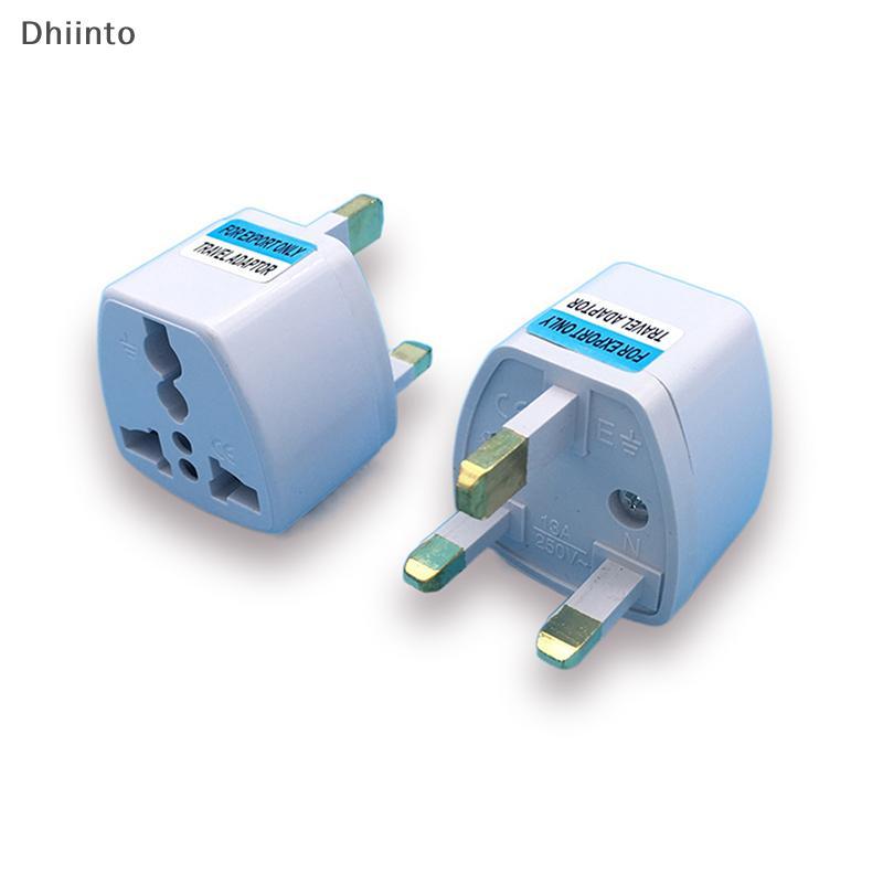 [Dhiint] UK Plug 10A 250V Hong Travel Power Adapter Soet Converter Padrão Britânico Inglês Singapura Malásia Macau