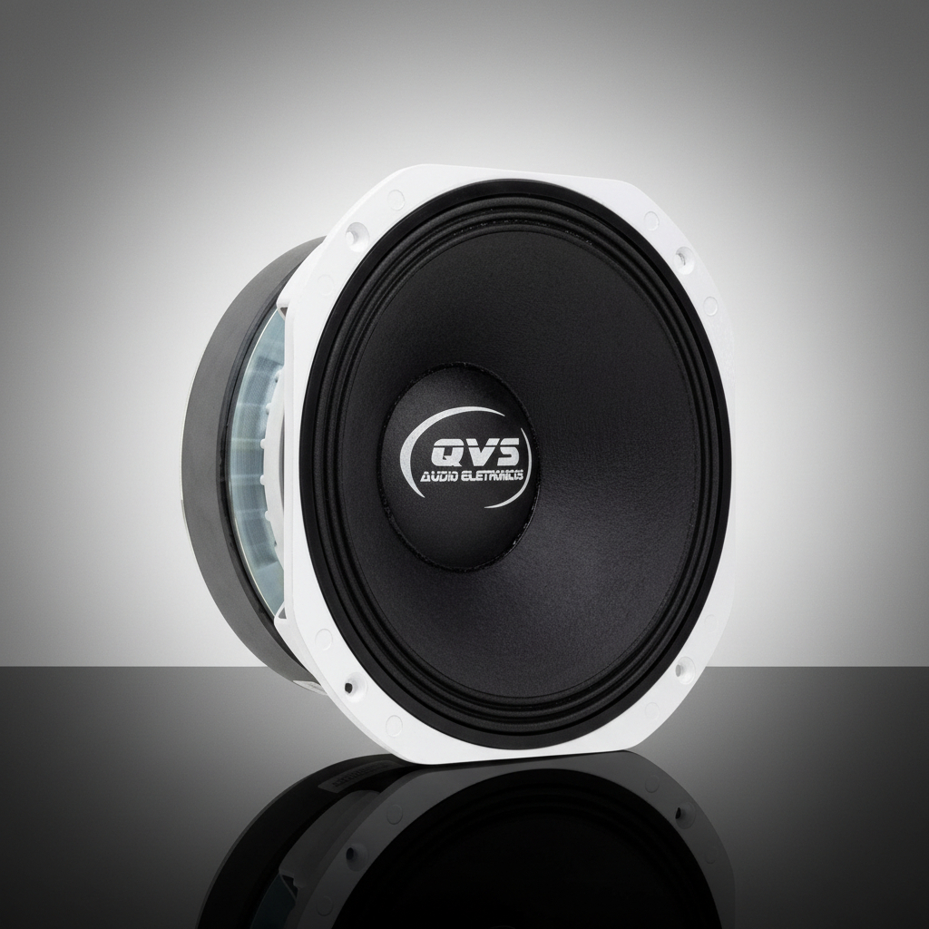 Alto Falante QVS 10MGS810 10 polegadas 400rms Médio Grave QVS Som Automotivo Som profissional