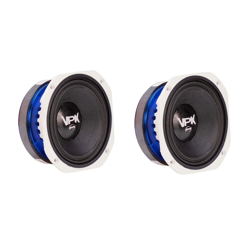 2 Alto Falante QVS 6 44vpk 250rms Medio Grave Pancadao Som Automotivo Som Profissional Line Array Paredao BOB