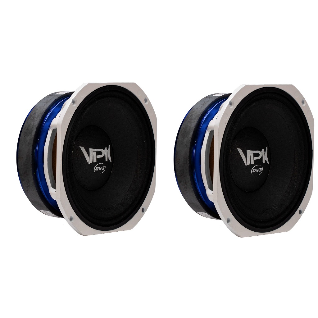 2 Alto Falante Qvs 8 55vpk 400rms Medio Grave Pancadao Som Automotivo Som Profissional Line Array Paredao BOB