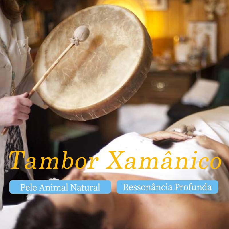 Tambor Shaman Profissional-Siberiano De Graves Profundos Para Cura Sonora , Meditação De Ioga E Ritual Espiritual , Inst