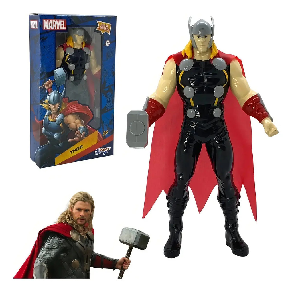 Boneco Thor Marvel 22cm Articulado Original