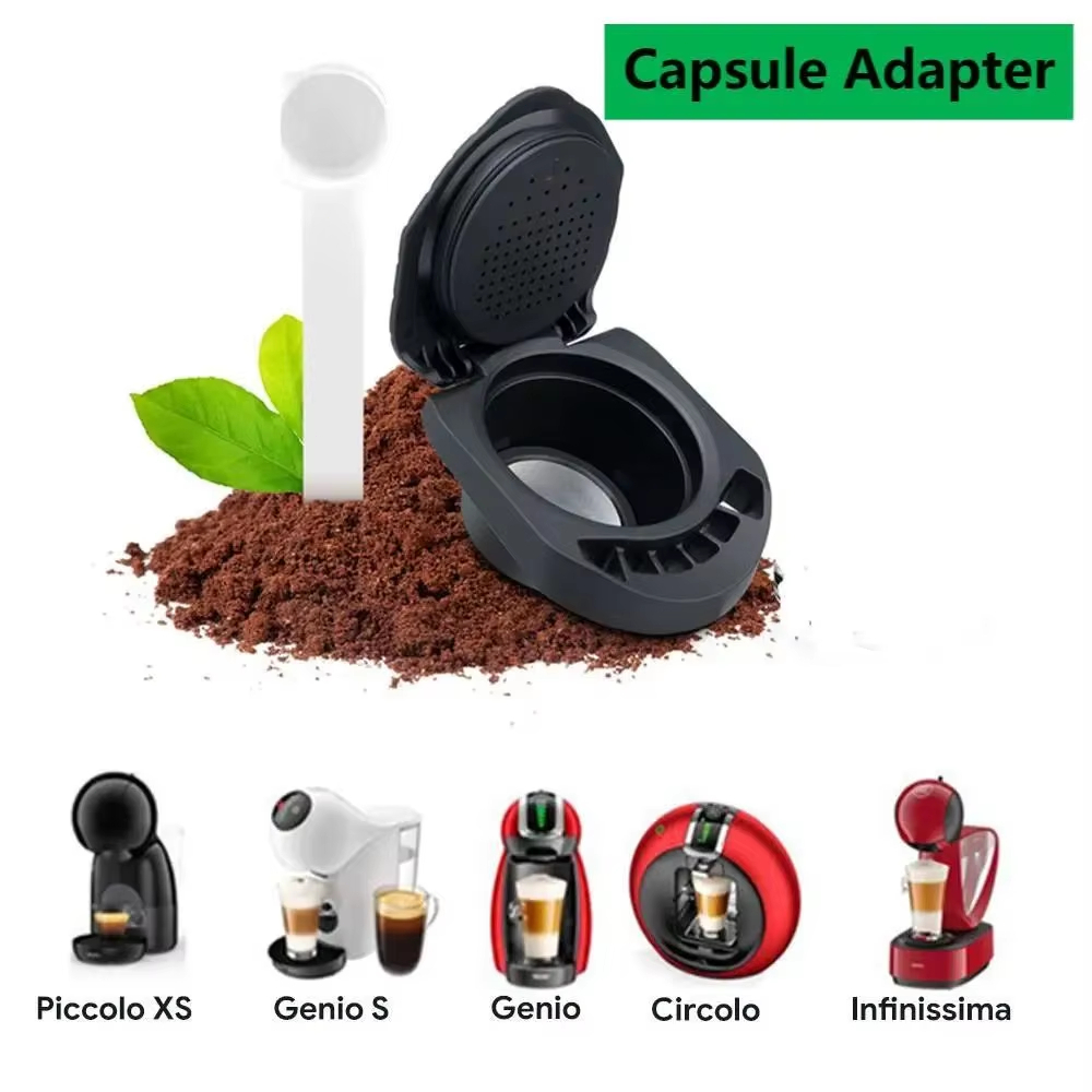 Adaptador De Cápsula Reutilizável Para Conversor De Café Dolce Gusto Compatível Com Genio BR