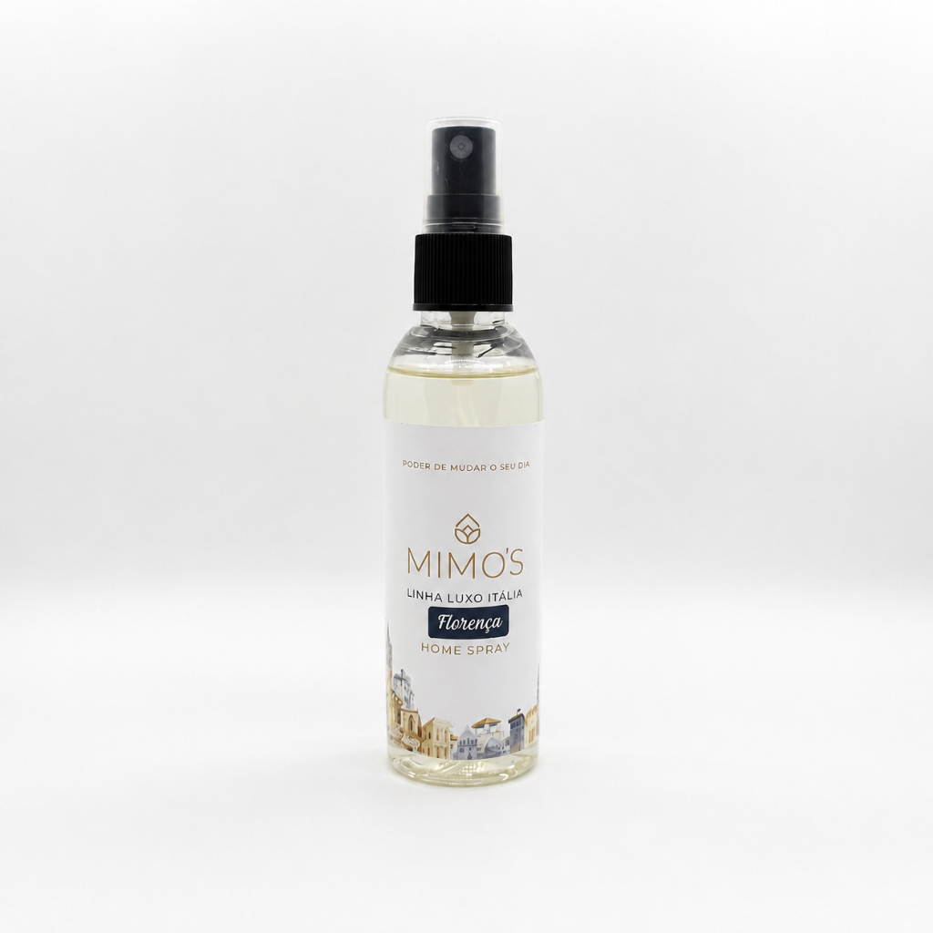 Home Spray 100ml Linha Itália Mimo's Roma ou Florença Aromatizador de Ambient