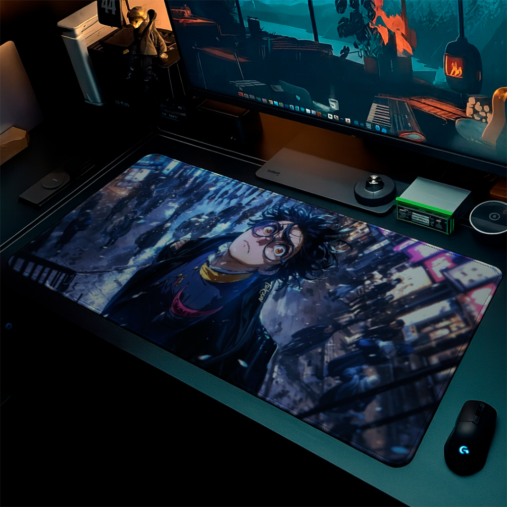 MousePad Gamer Speed Liso Confortavel Com Base Antiderrapante Bordas Reforçadas Sem Relevos Com Estampa De Anime Estilos