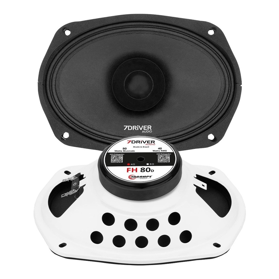 Par Woofer Full Taramps 6x9  FH 80D 40 Watts Rms - 4 Ohms