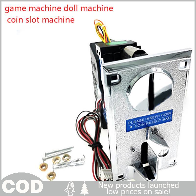 JY-100F Universal coinslot/multicoin Multi Coin Aceitador Eletrônico Roll Down Mecanismo Seletor Máquina De Venda Automá
