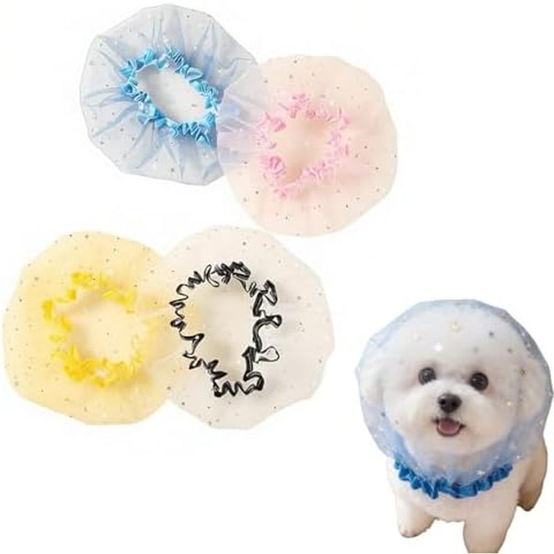 Alternativa De Cone Para Cachorro Com 4 Pacotes , Cabe Em Pequenos Animais , Como Gato , Yorkie , Shih Tzu , Maltês , Co