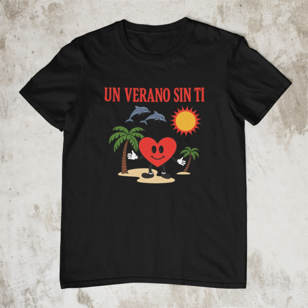 Camiseta Tshirt Bad Bunny Un Verano Sin Ti 100% Algodão Unissex
