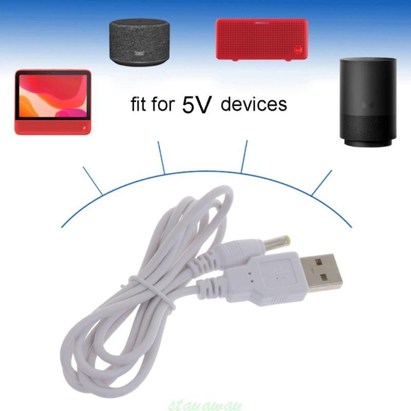 SRA USB Para DC 4 0x1 7mm 5 Volts Barrel Jack Cabo De Alimentação LED Luzes De Tira Lanterna Carregamento