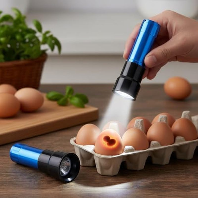 Ovo Candler Candling Light Egg Development Tester Lanterna Para Frango Pato E Ovos De Ganso , 2 Pcs (Azul)