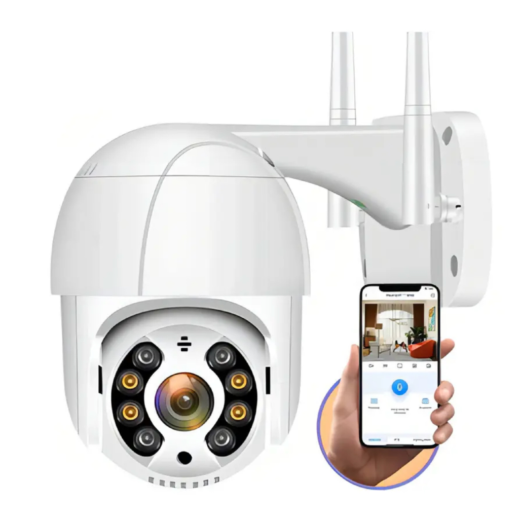 Câmera de Segurança IP Yoosee Speed Dome WiFi 1080p Rotativa Externa PTZ