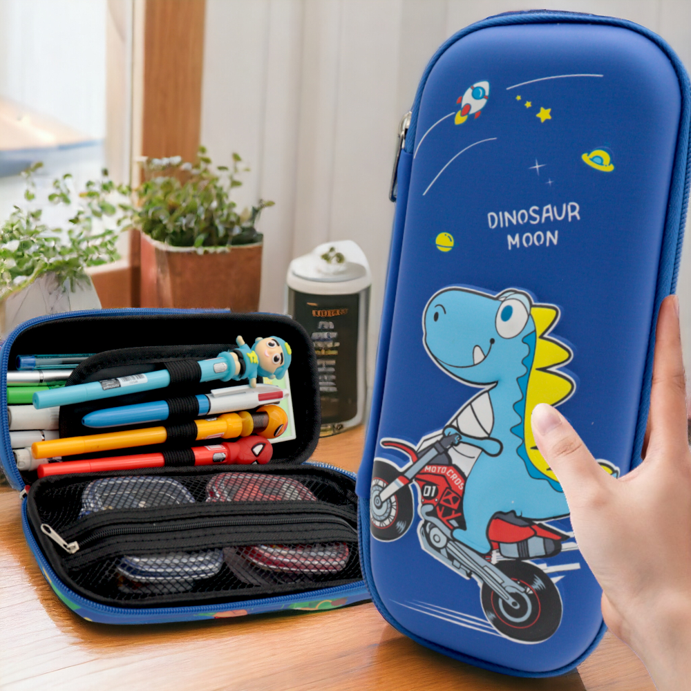 Estojo Eva Personalizado com desenhos 3D (Alto Relevo)