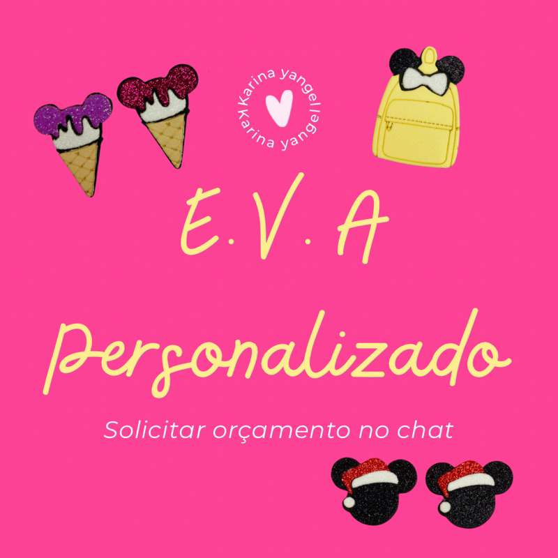 EVA Personalizado Corte a Laser Orçamento no Chat