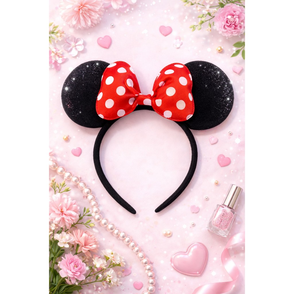 Tiara Blogueirinha Infantil Da Minnie Personalizada De Eva Mundo Rosa Festas Fantasias Menina