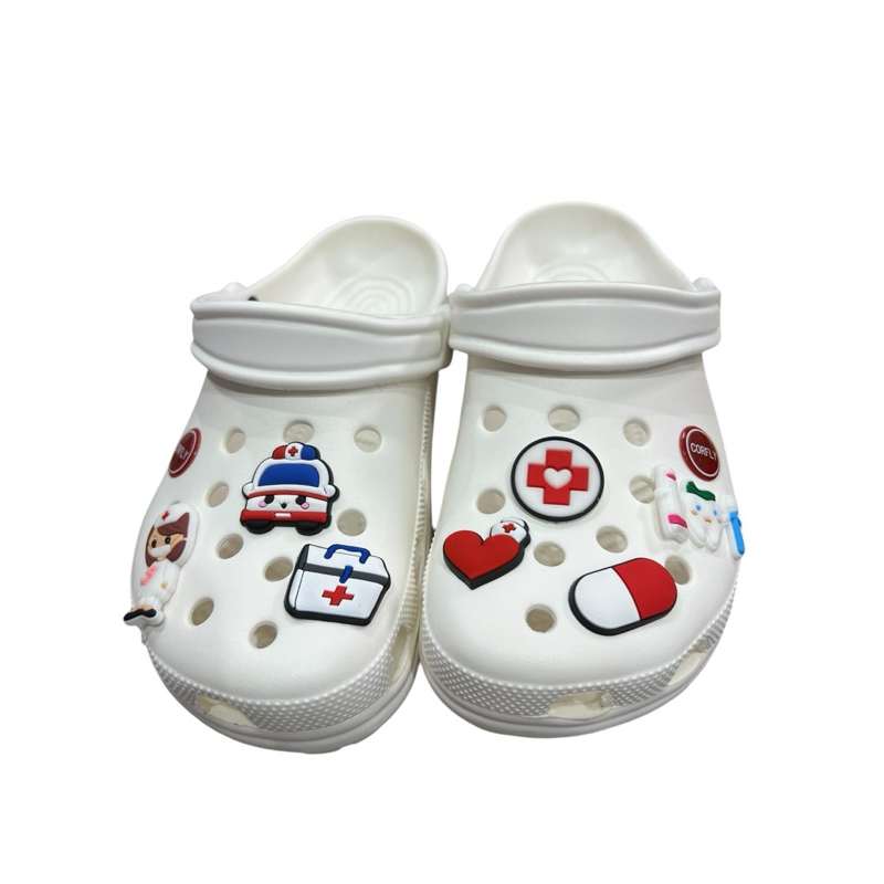 Sandália Babuche 100%EVA levinhos com Personalizada - Área da Saúde (Enfermagem) 33/34 Até 43/34