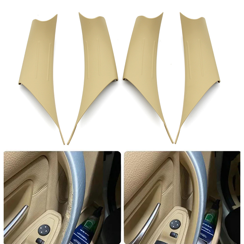 Maçaneta Da Porta Bege Capa Protetora Interna Adequada Para BMW Série 3 4 M3 M4 F30 F31 F34 F36 F32 F33 F80 F82 F83 318