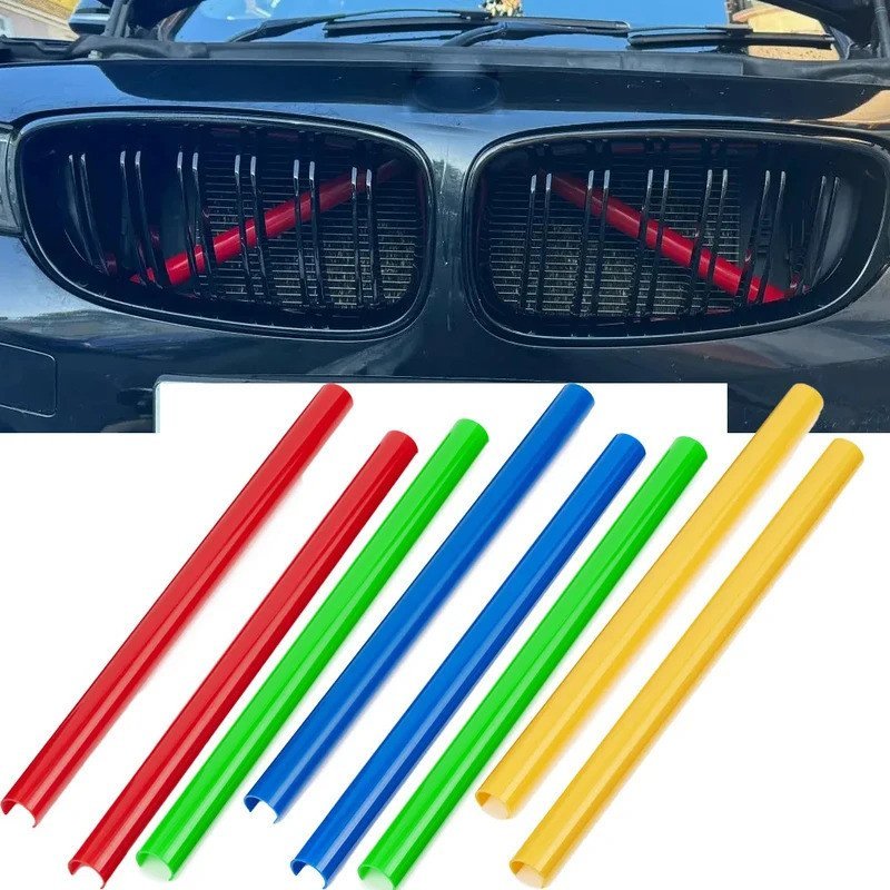 Faixas de Acabamento da Grade Frontal para BMW Série 1 2 3 4 5 6 7 F30 F31 F32 F33 F34 F36 F20 F21 F22 F23 F10 F11 F07 F