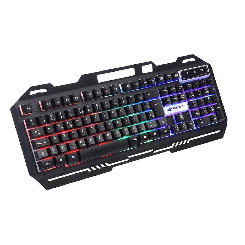 Teclado C3Tech Usb Gamer Luminoso Kg-40Bk