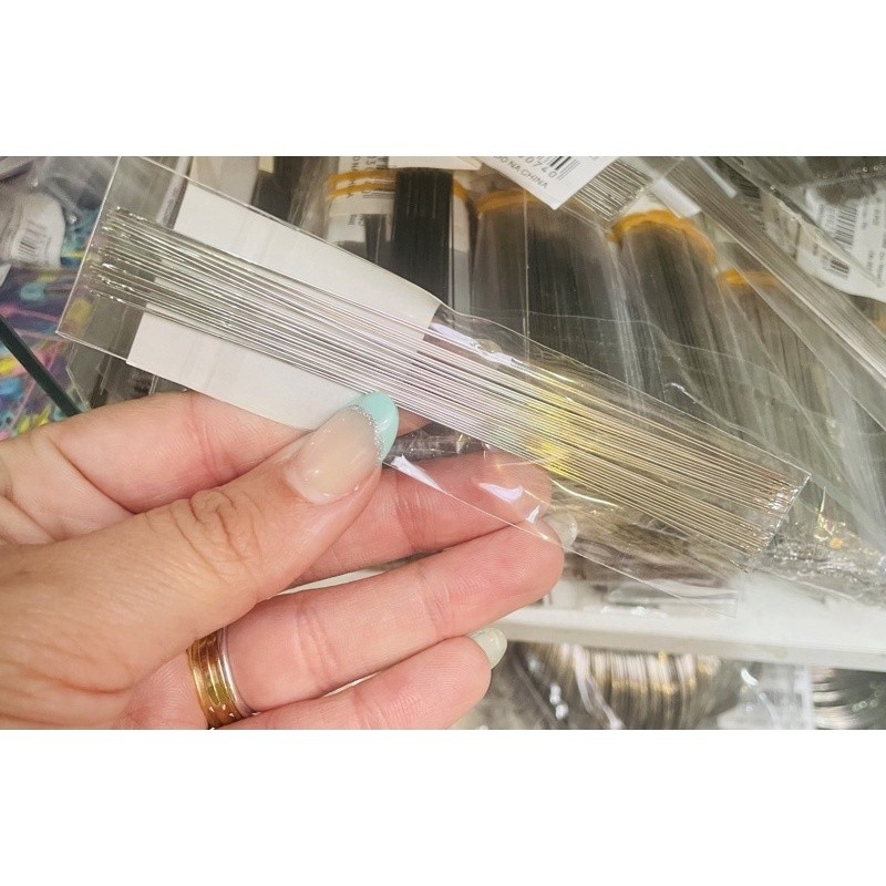 Agulha reta ou Big Eye para facilitar trabalho com miçanga 12mm 10 ou 30 unidades