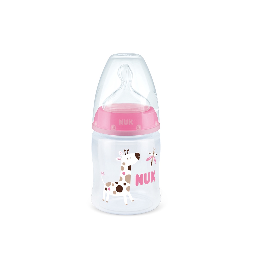 Mamadeira NUK Fase 1 Fc Temperature Control 150ML Girl