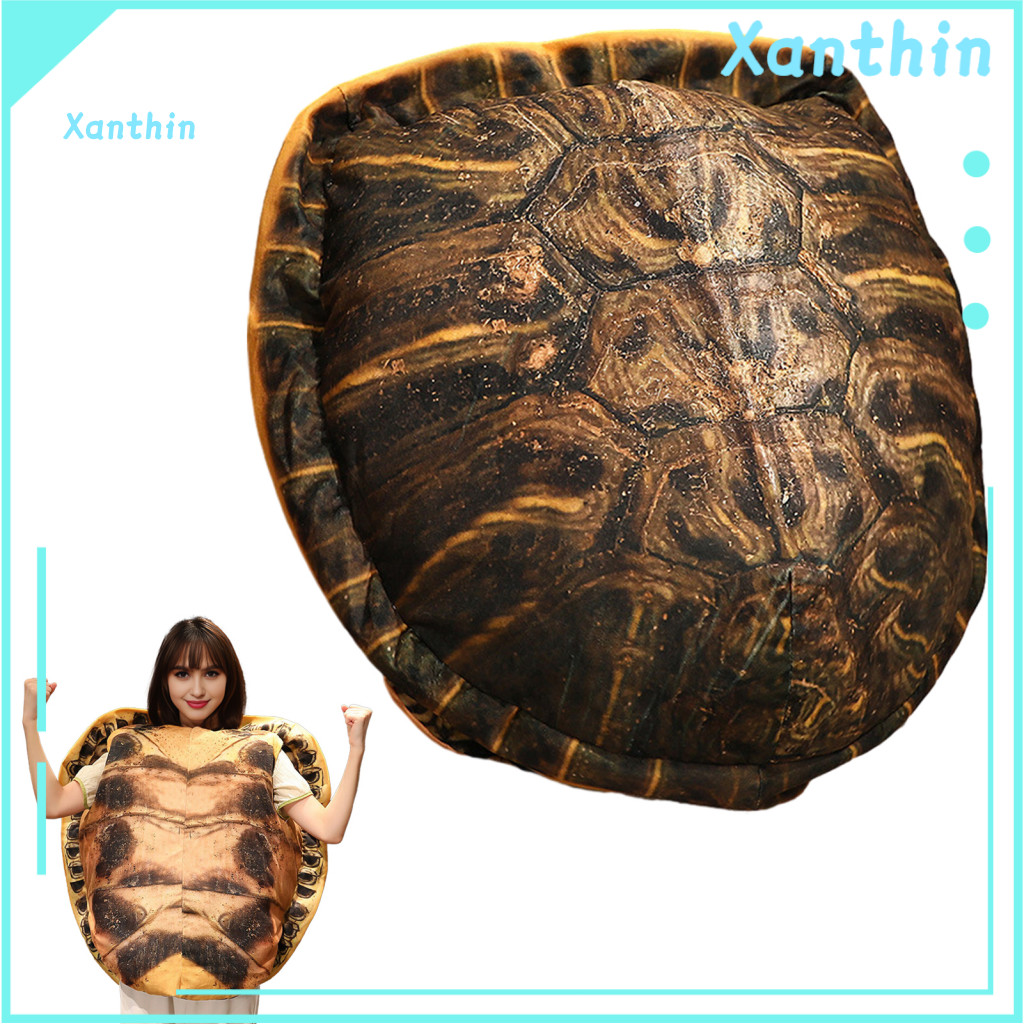 Wearable Turtle Pillow Shell 40 Inch Soft Plush Doll – Portable Comfortable Nap Cushion Cute Costume Design Perfect fo