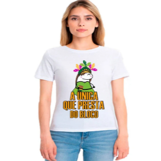 Camiseta Carnaval Festa Unissex Carnaval Flork Meme Folia 100% Algodão