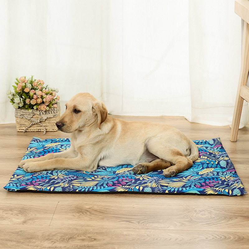 Tapete para animais de estimação, tapete quente para dormir, inverno, lona espessada, resistente à mordida, fundo à prov
